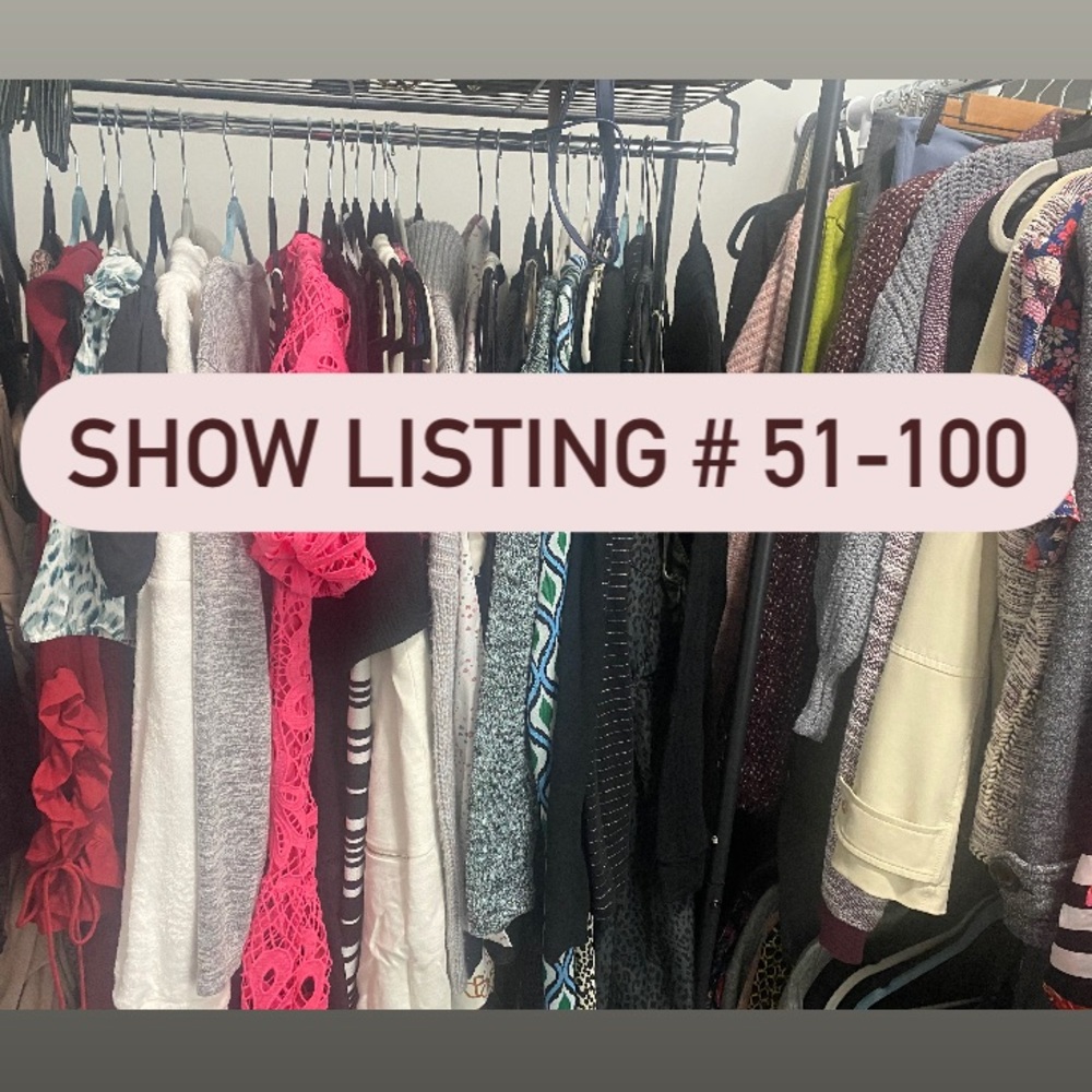 Unlisted items  #51-100